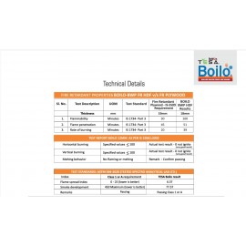 Action Tesa Boilo Prelam 8mm to 18mm with 21 years warranty 8x4 sheet (BOILO BWP-HDF)