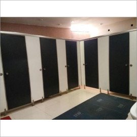 Toilet Cubicle Partition with SS 304 Accessories – 12mm Compact Board Bathroom Partition