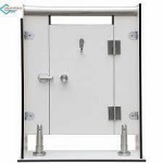 Modular/Cubical Toilet  Bathroom Partition with 12mm HPL sheet with SS 304 Fitting hardware
