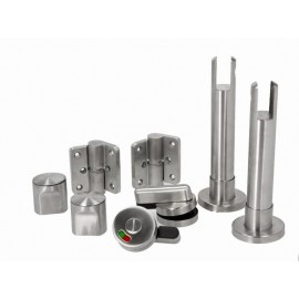 Modular Toilet Partition with 12mm HPL Sheet & SS304 Hardware