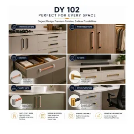 Stainless Steel Cabinet Handles | Drawer & Cupboard Furniture Handles