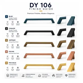 Stainless Steel Cabinet Handles | Drawer & Cupboard Furniture Handles DY 106