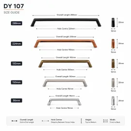Stainless Steel Cabinet Handles | Drawer & Cupboard Furniture Handles