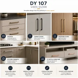 Stainless Steel Cabinet Handles | Drawer & Cupboard Furniture Handles