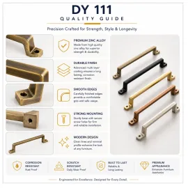 Stainless Steel Cabinet Handles | Drawer & Cupboard Furniture Handles DY 111