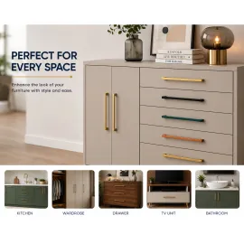 Stainless Steel Cabinet Handles | Drawer & Cupboard Furniture Handles DY 114