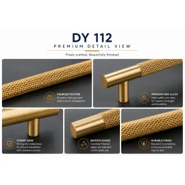 Stainless Steel Cabinet Handles | Drawer & Cupboard Furniture Handles DY 112