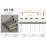 Stainless Steel Cabinet Handles | Drawer & Cupboard Furniture Handles DY 113