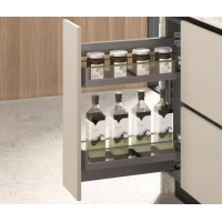 Modular Kitchen Multi Purpose Pull out Basket size 21x20x4,6,8 Inches 