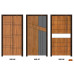Laminated Flush Door with Both-Side Laminates – Rate per Sq Ft