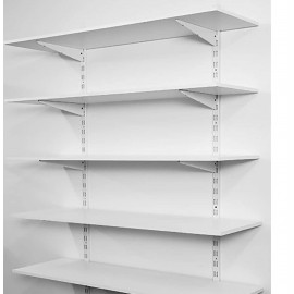 Adjustable Shelf Bracket – Star White, 6–20 Inch