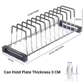 Tandem Basket Cup & Saucers, Plate ,Thali Rack with PVC cover  Tandem Basket Cup & Saucers, Plate ,Thali Rack with PVC cover