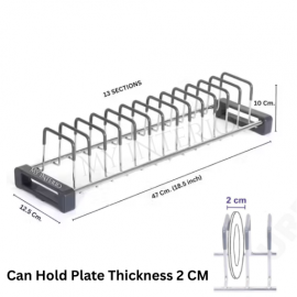 Tandem Basket Cup & Saucers, Plate ,Thali Rack with PVC cover  Tandem Basket Cup & Saucers, Plate ,Thali Rack with PVC cover