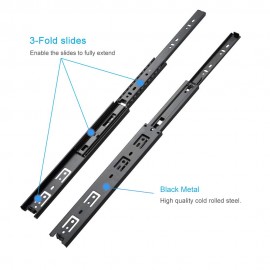 Ozone Telescope  Sliding Channel heavy Duty 12 to 28 Inches 
