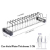 Tandem Basket Cup & Saucers, Plate ,Thali Rack with PVC cover 