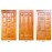 Teakwood Panel Door – 32mm Thickness for Superior Durability and Style