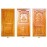Teakwood Panel CNC Door – Precision-Crafted Elegance for Modern Interiors thickness 32mm+32mm