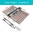 wardrobe Accessories Top Mounted Trouser Rack (Double) - Clothes Organizer Storage Bar Pants Trousers Rack for Wardrobe