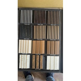 3D Charcoal Louver Wall Panel – Decorative Panel 12x120x2400mm