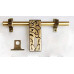 Brass Finish Door Kit (Antique Finish, 6-Pieces) 
