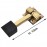 eHome Decor WMXTYP Brass Finish Door Accessories Kit (Antique Finish, 6-Pieces)