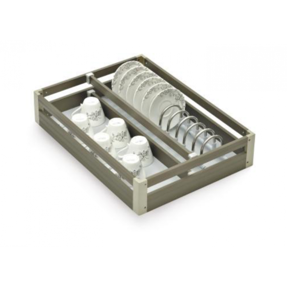  Aluminum Kitchen Basket Cup and Saucer 4 Inches 