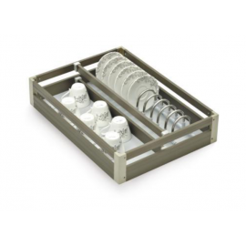 Aluminium Kitchen Basket Set – 6 Pcs with Cutlery & Thali