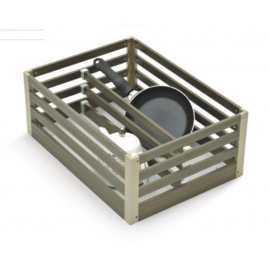 Aluminum Kitchen Basket Partition  4 inches