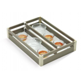 Aluminum Kitchen Basket Partition  4 inches