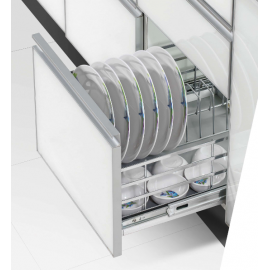 SS Luxury Kitchen Basket Dish and Plate 6 inches