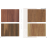 Liner Laminates  Plain color, wooden and fabric  0.9 and 1mm