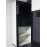 Kitchen  GLASS Rolling Shutter for cabinet  (Black & Silver, 450 & 600  mm)