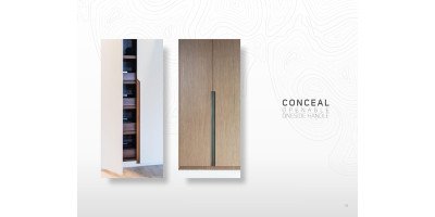 wooden Conceal openable  Door Handel Lenth size 6 inches to 48 inches 